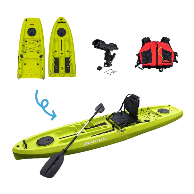Fishing Kayak Pedal Drive - Caiaque Modular Portátil LSF Novel de