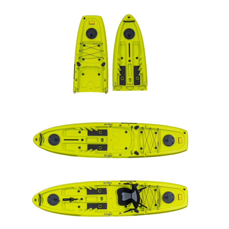 Caiaque Modular Portátil LSF N - Fishing Kayak Pedal Drive avaliação e preço